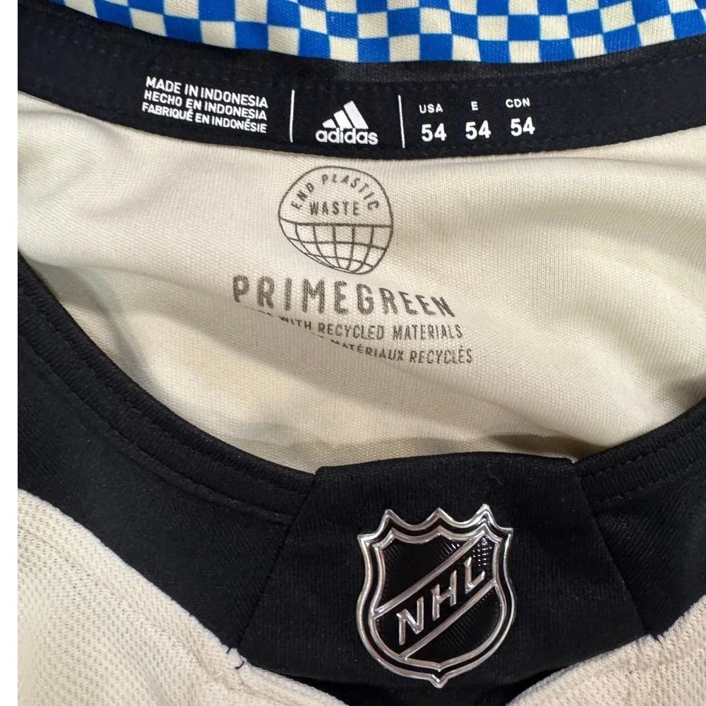 Adidas Pittsburgh Penguins 2023 Winter Classic Blank Jersey Size 54
